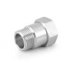 O2 Oxygen Sensor Test Pipe Extension Adapter Spacer Steel Chromed 34.7mm M18 X 1.5 CEL Bung Spacer for Car Part Accessories