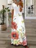 2023 Spring/Summer Women's European & American Lace Short Sleeve Maxi Dress
