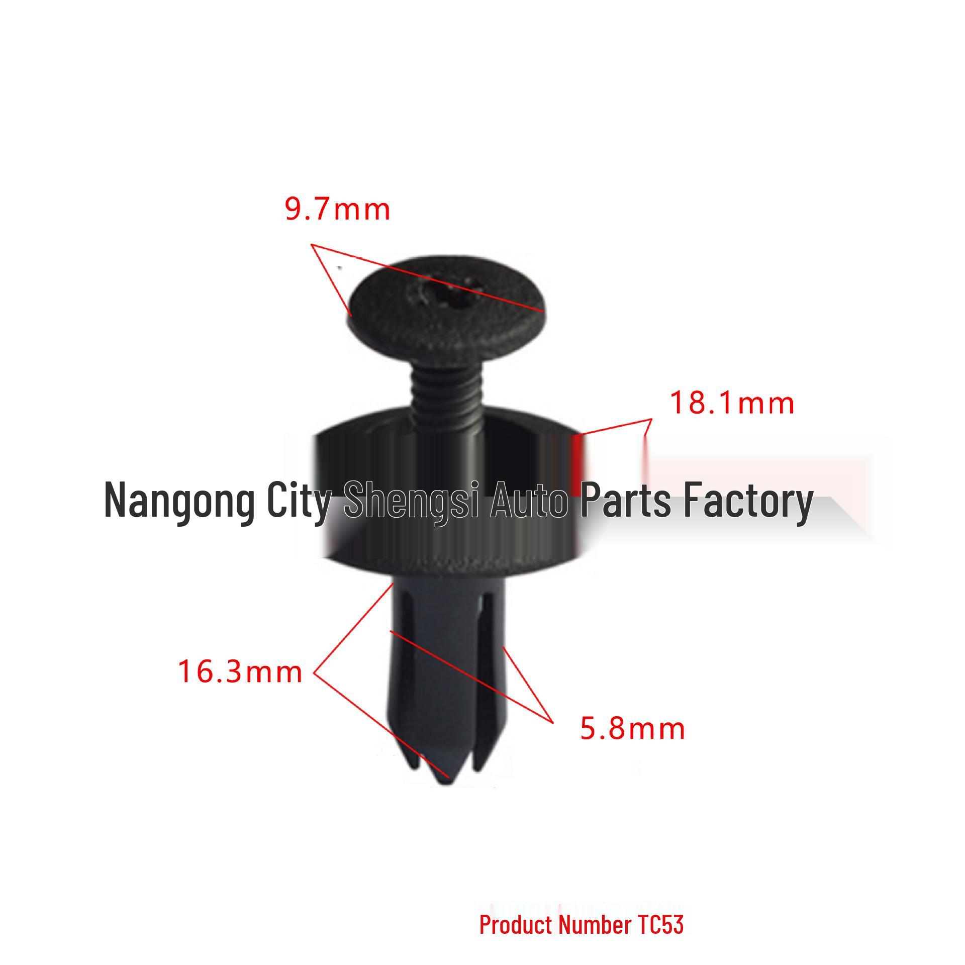 

Wuling Hongguang Car Mudguard Universal Expansion Screw Clip Set 10000