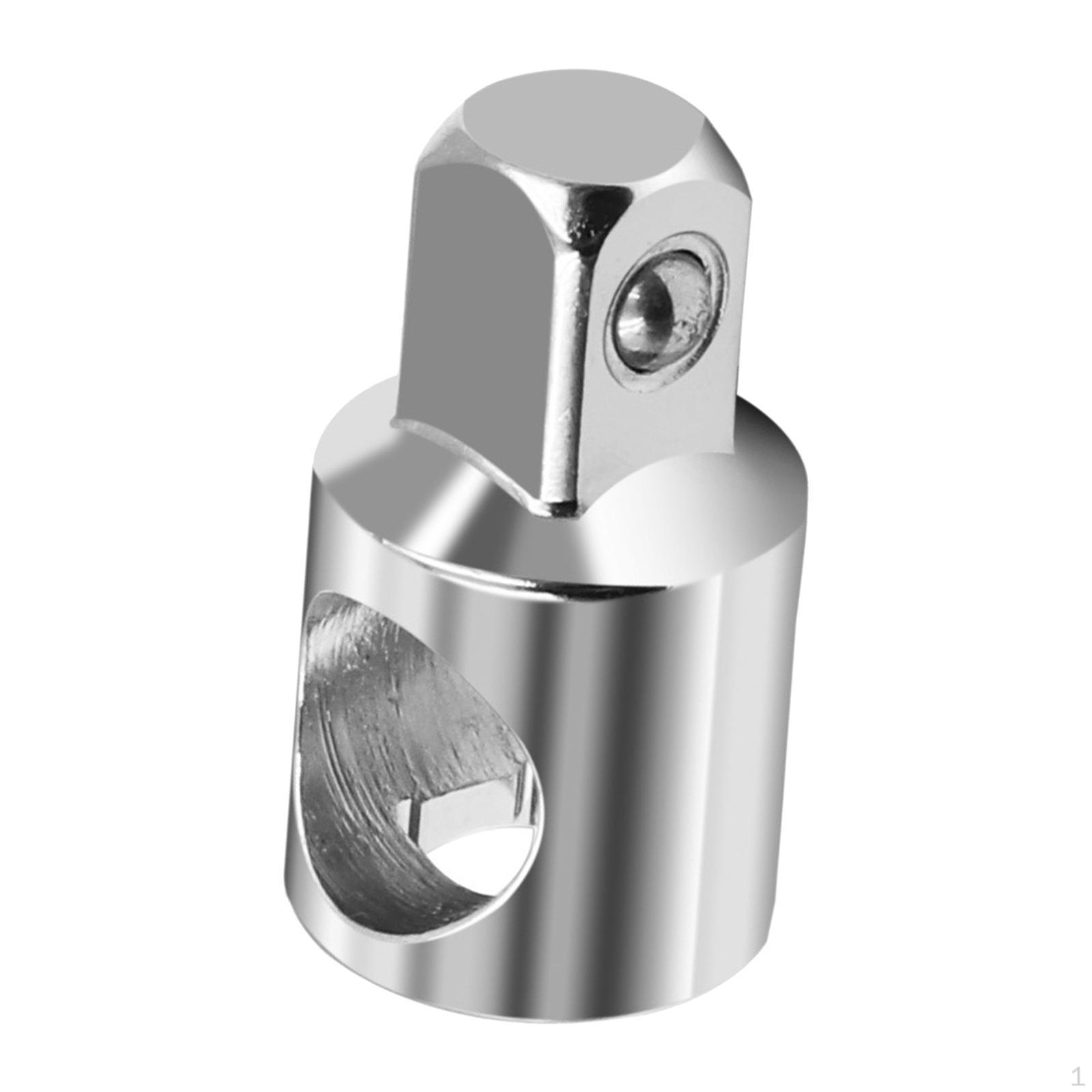 Universal Joint Socket Adapter Flexible Ratchet Angle Extension Bar Steel Professional