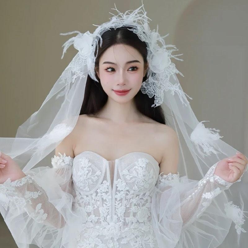 Bachelorette Party Bridal Veil Decorations Bride To Be Gift Bridal Shower Wedding Hen Night Bridal Veil Bride To Be Gift