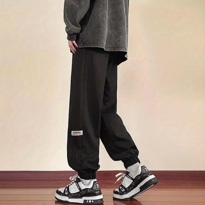 

Весенние и летние свободные брюки для мужского гардероба. Дизайн брюк. Модные спортивные универсальные и красивые повседневные брюки. 3XL