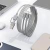 1.2M Charging Cable 3 In 1 USB Type C Charger Cord MultiPort Micro Cable For iPhone 15 14 13 12 Samsung Galaxy Xiaomi Redmi