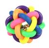 Small Medium Large Cat and Dog Chew Toys Eco-Friendly Colorful Bell Ball Made of Rubber Pet Toy