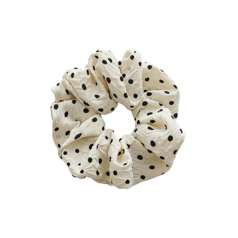 New High-end Polka Dot Large Braided Hairband for Women, Elegant Hairstyle Accessory, Suitable for Spring and Summer.