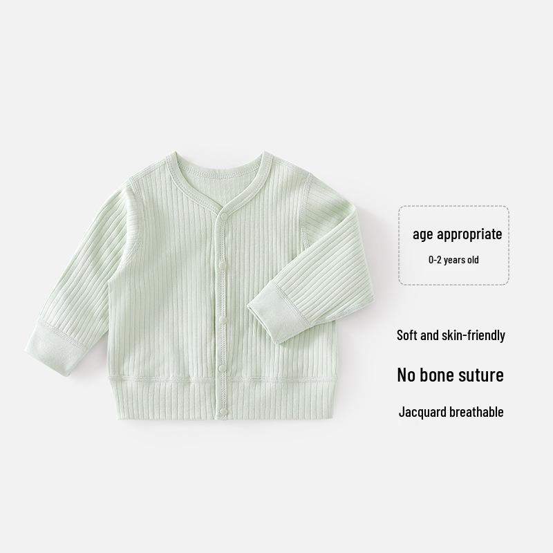 New Spring & Autumn Infant Cardigan: Long-Sleeved Coat for Boys & Girls