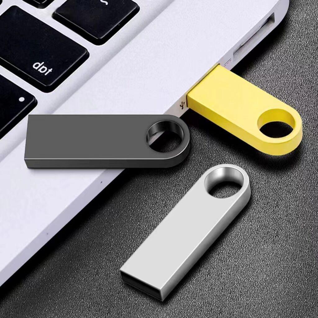 High-Speed USB Flash Drives: Custom Logo Laser Engraving, 16GB, 32GB, 64GB Metal Options