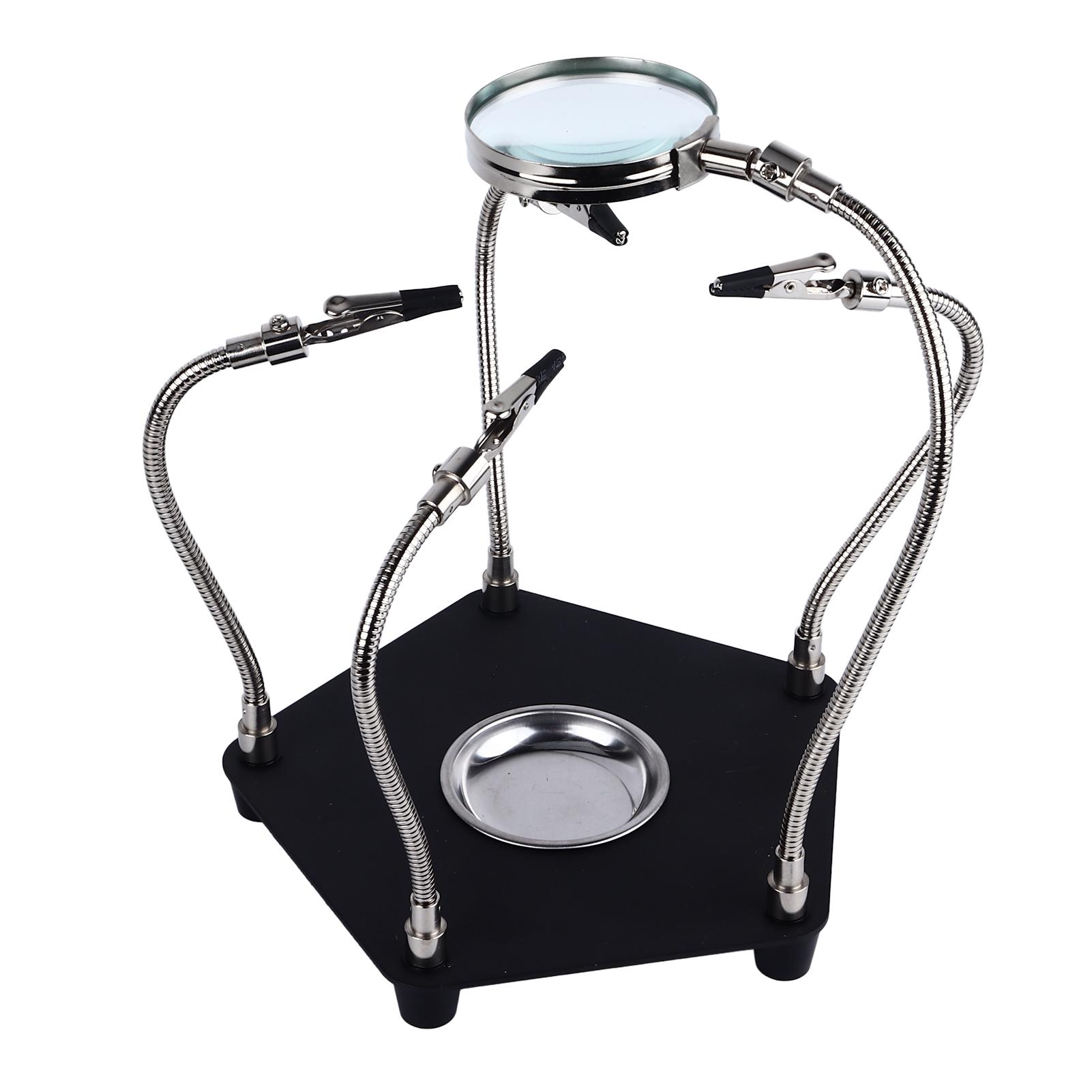 

Платформа для пайки печатных плат, набор микроремонтных платформ, держатель для электроники, нескользящая основа с 4 гусиными ножками