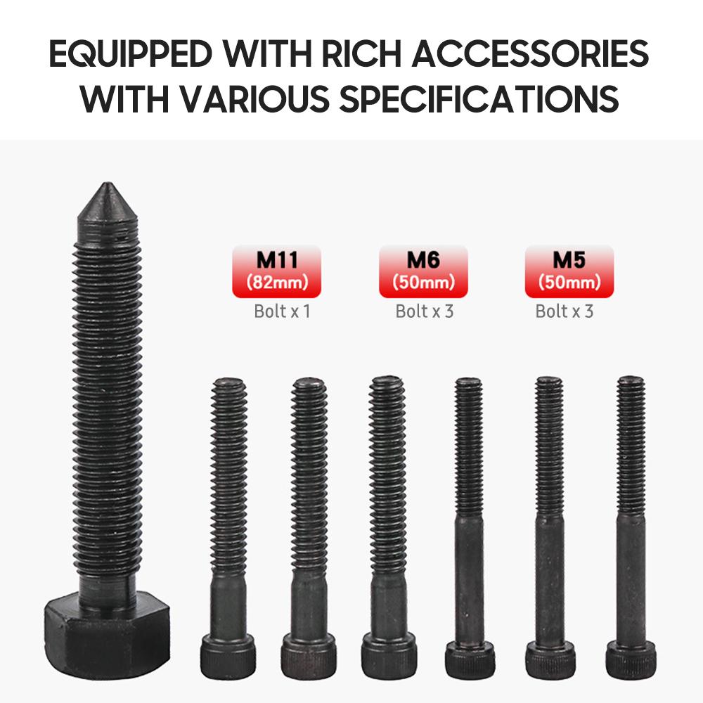 8PCS Car Air Compressor Clutch Remover Installer Dual-use Wrench Tool Kit Automotive Air Conditioning Car Conditioner Repairing