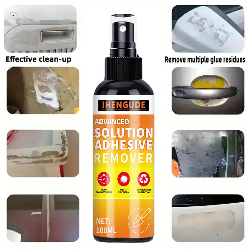 Professional Glue Dissolving Spray - Glue Remover Safely Removes Sticky Residue and Quickly Removes Labels, Car Stickers,