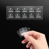 Creative stickers emblem Auto Decor Decals Car Window Wiper Stickers For Lexus IS250 IS200 CT200h GS300 LS430 RX450h LX570 IS300