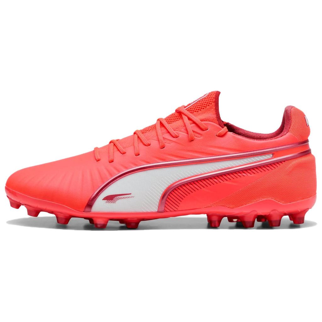 Puma King Ultimate Soft Versatile Mg Football Shoes Unisex Football Shoes Red 108306-01