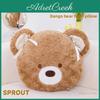 Soft Plush Bear Head Pillow For Kids Baby Nursery Decor Gift For Children