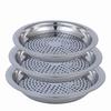 Wuhe 304 Stainless Steel Round Drainage & Steaming Tray