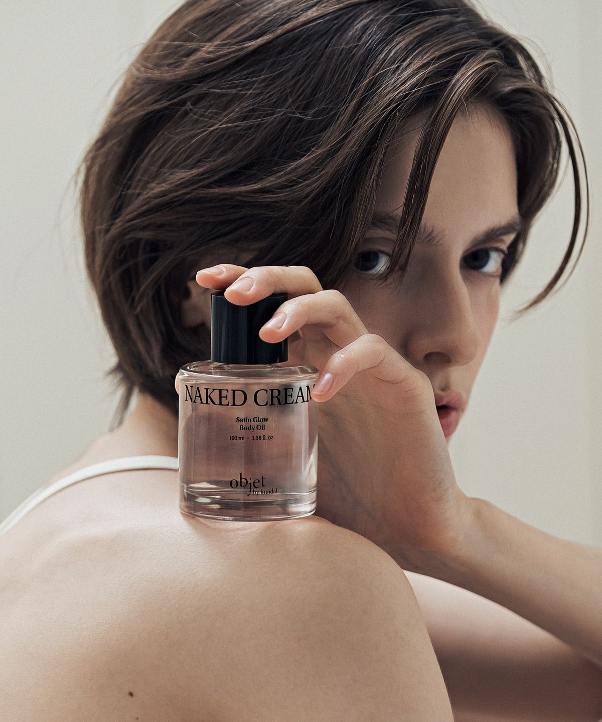 Objet by Kundal Satin Glow Body Oil Naked Cream