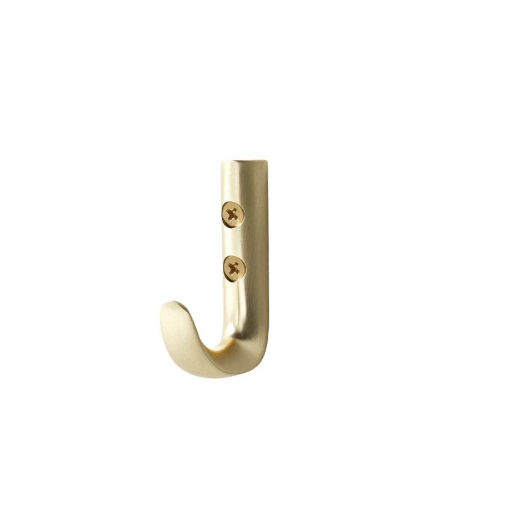 Minimalist Style Robe Hook J-Type Design Towel Hook Modern Wall Hanging Hook Home Organization
