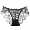 Sexy Ladies Lace Transparent Panties Low-Rise Lingerie Female Hollow Out Underpants Comfortable Short See Through Briefs