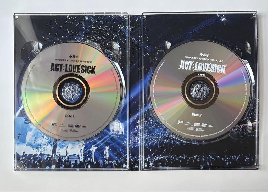 [USED] TXT ACT: LOVE SICK IN JAPAN DVD First Limited Edition