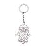Hamsa Hand Eye of Horus Protection Amulet Keychain for Students Handmade Sweet Anniversary Gift Hip Hop Daily Use