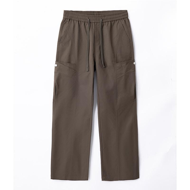 

Американские повседневные брюки парашютисты мужские уличные свободные прямые джокер моп брюки 4XL