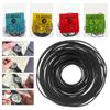 1 Packung Uhrenreparaturwerkzeug 0,5/0,6/0,7/0,8 mm Uhr O-Ringe Wasserdichte Gummi-Uhrboden-Dichtungen Hardware-Zubehör