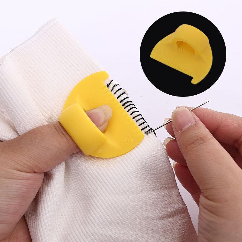 DIY Hand Sewing Auxiliary Tools Household Seam Lock Hem Sewing Template Ruler