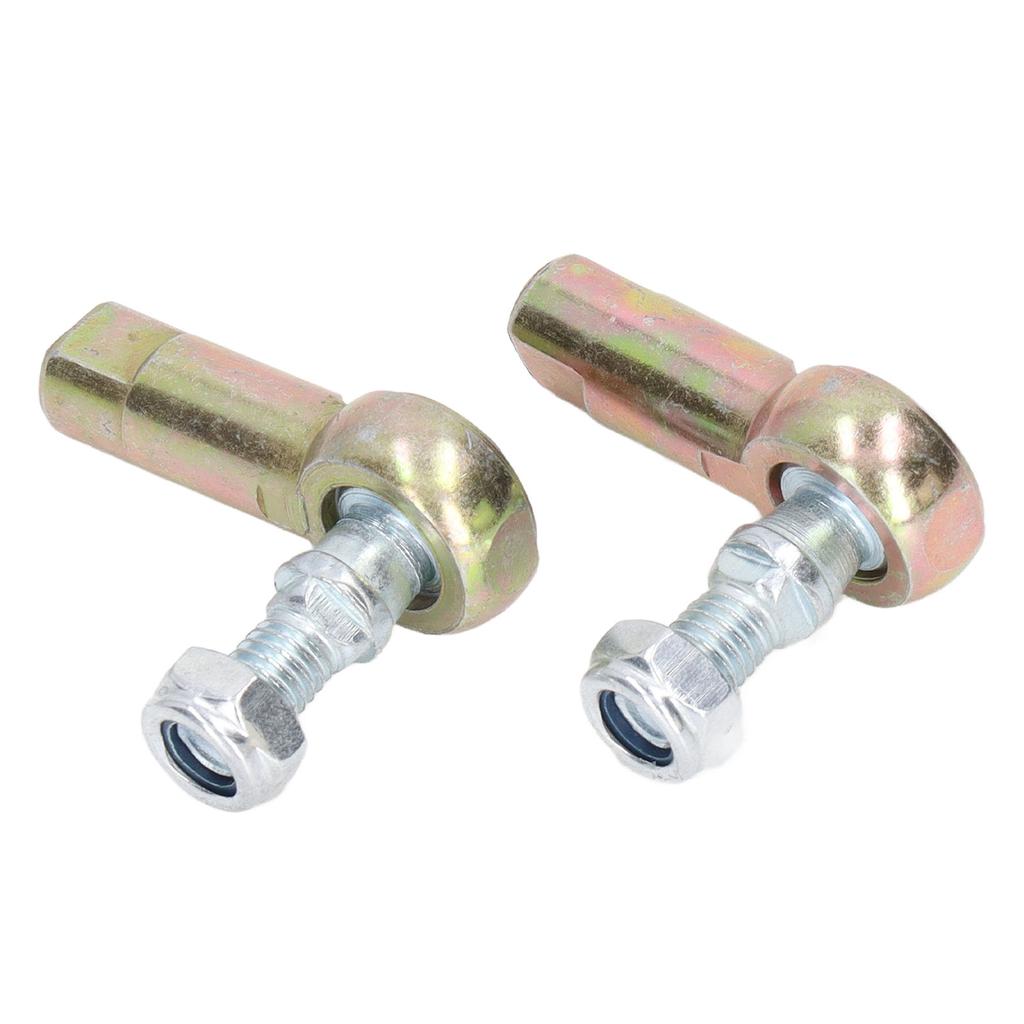2pcs 8mm Tie Rod End Steel Alloy Universal Ball Joint for 110cc Quad Dirt Bike ATV Go Kart