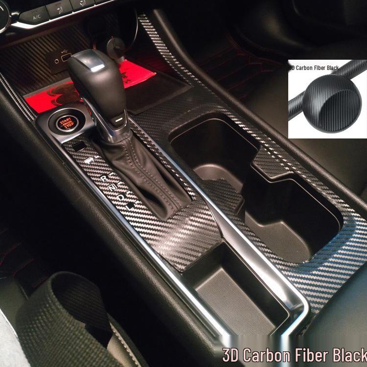 2020 14th Gen Sylphy Carbon Fiber Interior Gear Shift & Console Screen Decoration Stickers