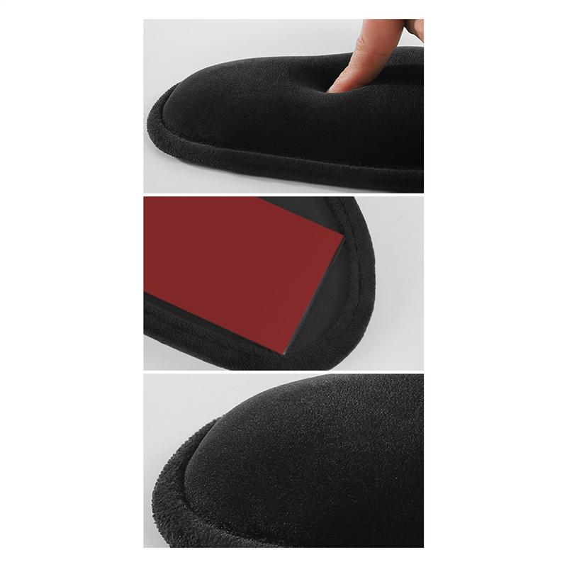 1pcs Black Car Leg Knee Cushions Elbow Pad Auto Door Center Control Armrest Soft Pad Car Interior Leg Knee Thigh Support Cushion