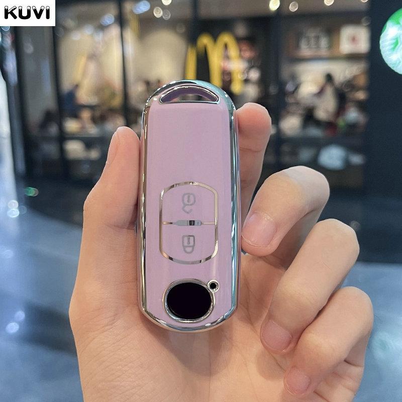 2 3 Butoane TPU Husă Carcasă Cheie Auto Pentru Mazda 2 3 6 Atenza Axela Demio CX-5 CX5 CX-3 CX7 CX-9 2015 2016 2017 2018 2019 Breloc