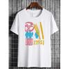 Camiseta Vintage de The Levellers de 1993 - Camiseta Gráfica de Música Punk Ska con Logo de Brighton, Texto Político Subversivo, Transpirable de Cuello Redondo Ropa Casual Urbana