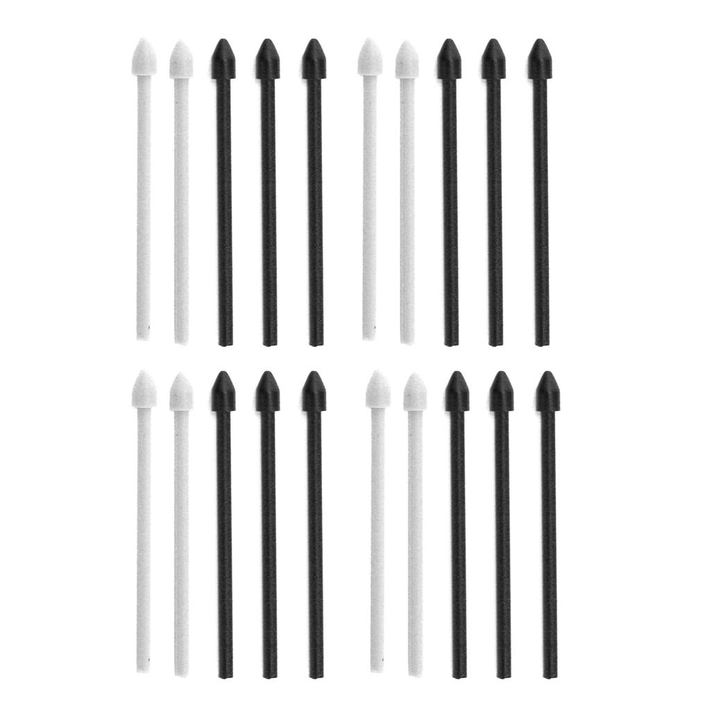 4Set Touch Replacement Tips Writing Pen Nibs Parts for Samsung Note 10 Note 10 PlusBlack