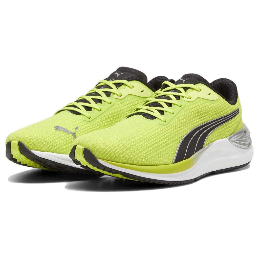 Puma Scarpe da Corsa Basse Antiscivolo Comode Electrify Nitro 3 Uomo Sneaker Verde Nero 378455-08