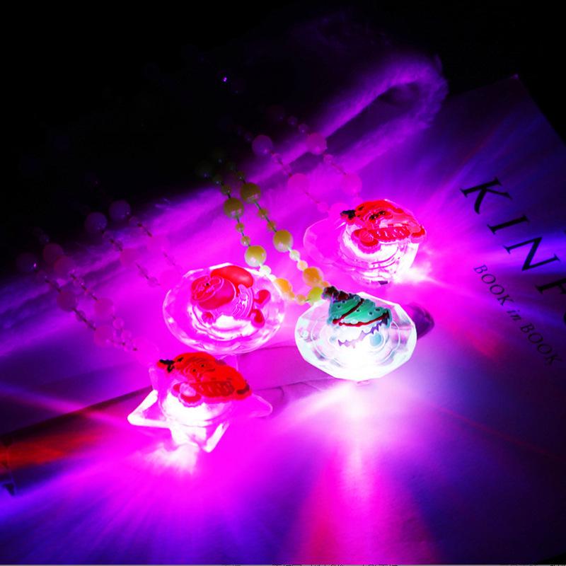 Luminous Glow-in-the-Dark Princess Pendant Necklace for Kids