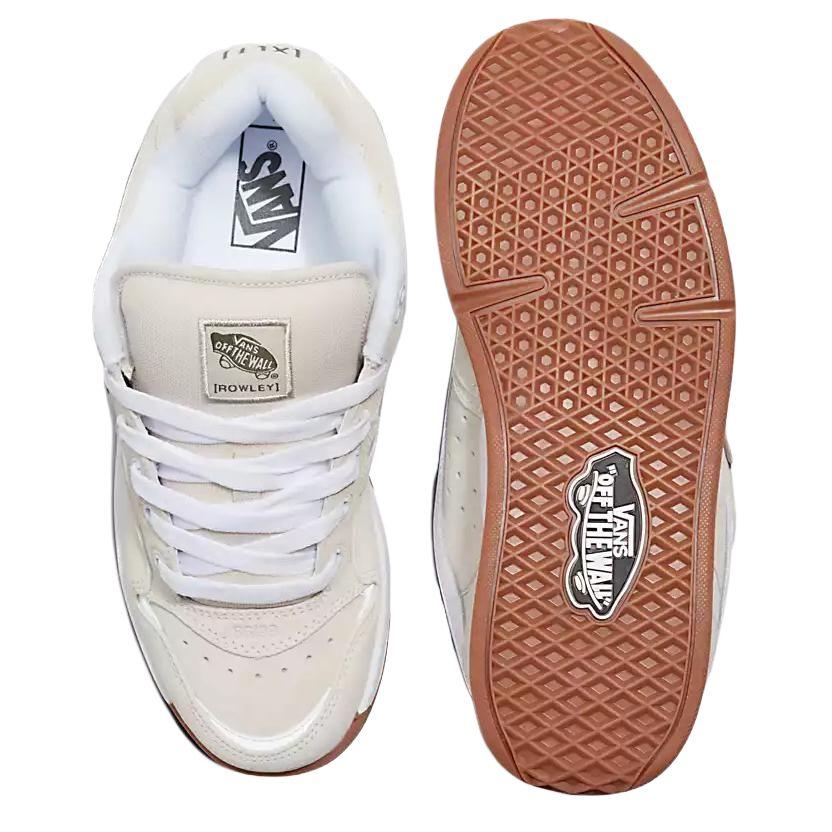 Vans Rowley XLT Bekväma Mångsidiga Slitstarka Låga Skateboardskor Unisex Sneakers Khaki VN000CTMJ92