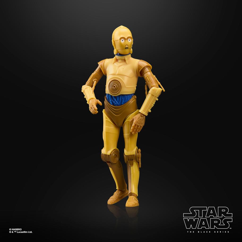 Hasbro STAR WARS Black Series C-3PO, Star Wars: Droid Adventures Premium Collection 15 cm Action Figure G3226 (Authentic)