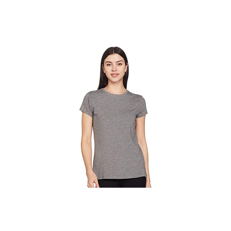 Enamor Essentials E047 Basic Crew Tee for Women
