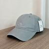 Pure cotton simple embroidery cap New women's wide-brimmed sunshade baseball cap Soft top temperament versatile simple casual hat