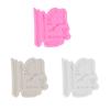 Pfeilfeder Indischer Kopfschmuck geformte Silikonform Fondant Schokoladenform DIY Kuchen Dessertform Backen DIY Zubehör