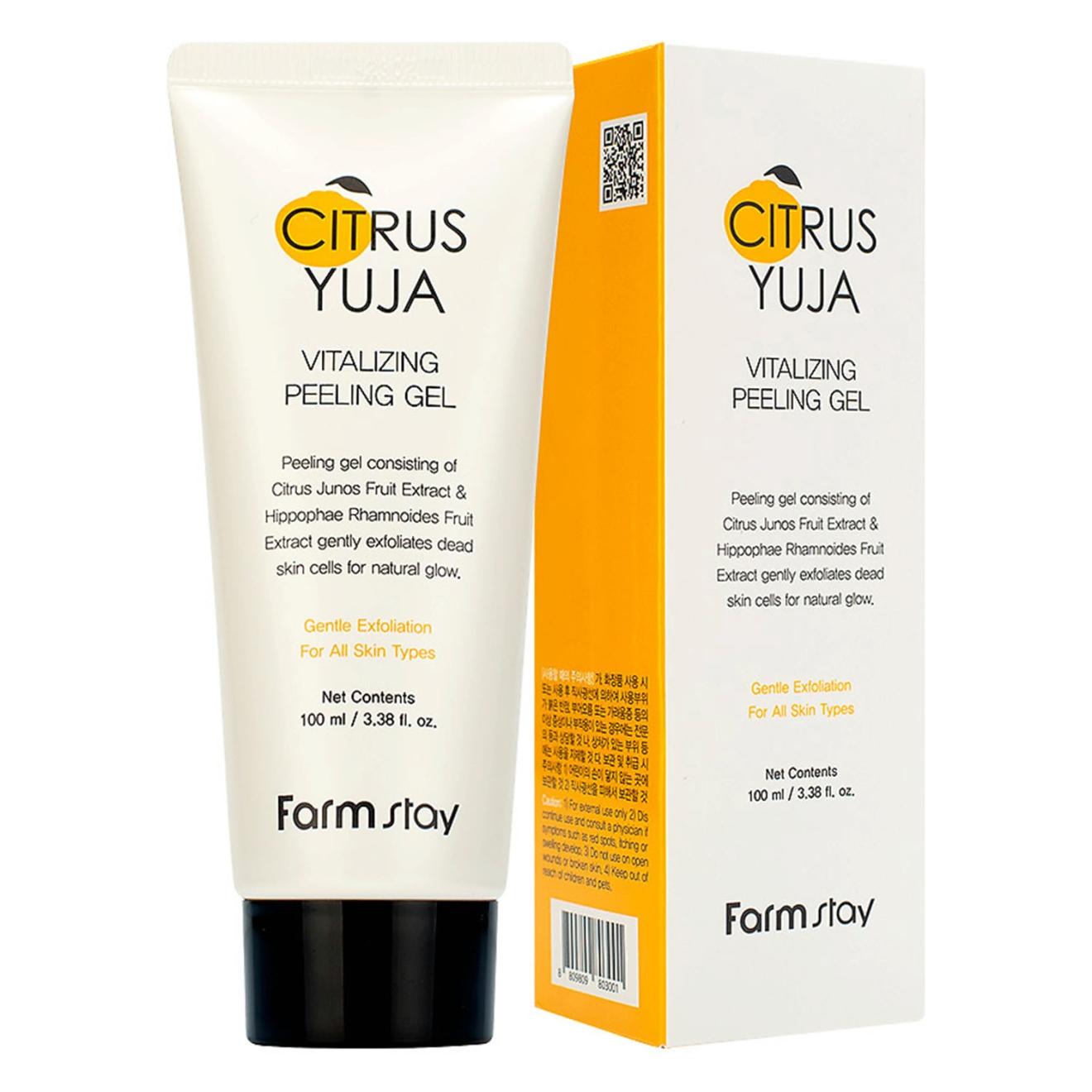 

Farm Stay Citrus Yuja Vitalizing Peeling Gel 100ml + RANDOM GIFT
