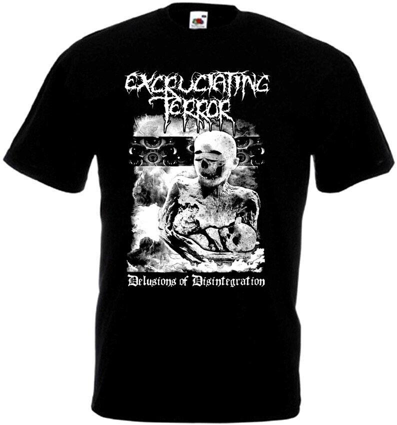 

26 Excruciating Terror v11 Delusions of Disintegration shirt black all sizes S-5XL Unisex T-Shirt XXXXL