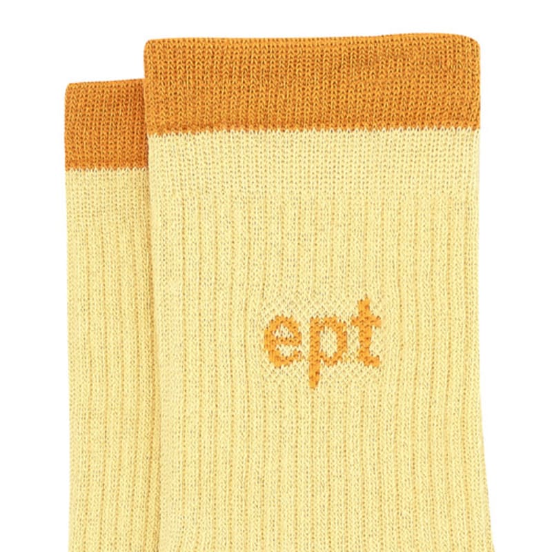 EPT LINE LOGO SOCKS (YELLOW_MUSTARD)