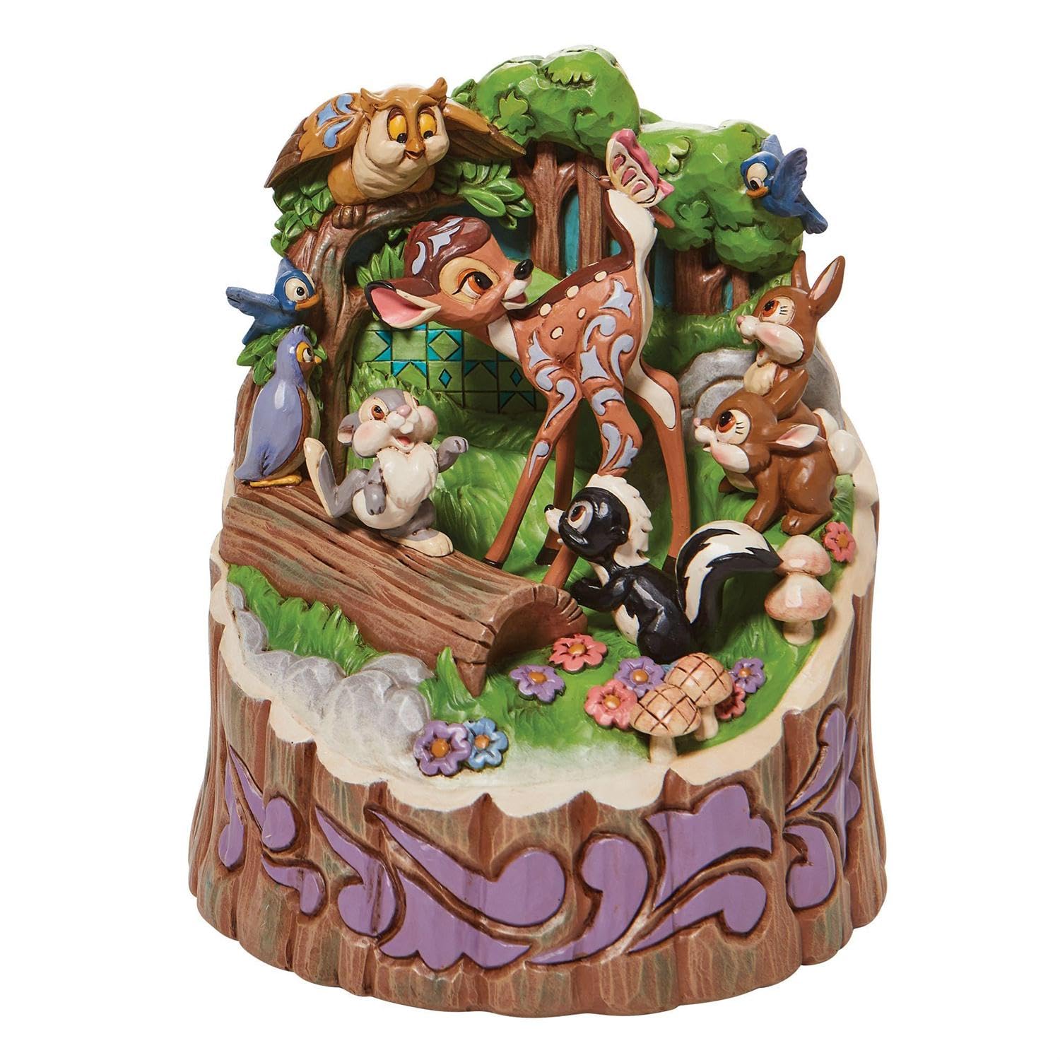 

Enesco Wonderful Bambi Friends Размер x 16 x 19 см DTR6010086 Статуэтка/фигурка ``DISNEY TRADITIONS 15.5