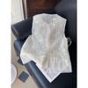 2025 summer new embroidered lace vest vest women's French high-end top
