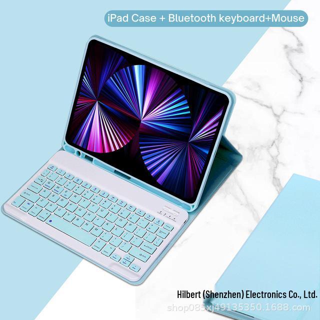 Capa Protetora de Couro Samsung Galaxy Tab S10Lite 10.9" com Teclado Bluetooth