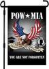 Pow Mia Eagle Garden ag 12x18 дюймов Двусторонний Вы не забыты Военнопленный Военные садово-огородные принадлежности для крыльца, патио SSL