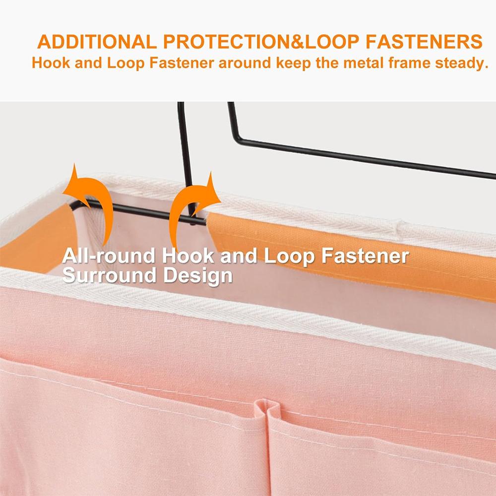 Portable Hanging Storage Box, Bedside Table Storage Bag Storage Bag Baby Care Storage Box, Storage Crib Dormitory Storage Basket