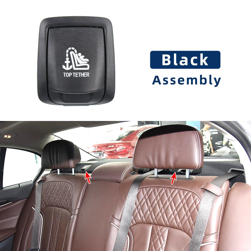 For BMW 5 Series G38 Car Rear Seat Hook ISOFIX Cover Child Restraint For BMW 525i 530i 540i 18-23 Child Seat Back Panel Cover