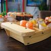 Frcolor Sushi Serving Japanese Sushi Sashimi Japanese Funamori Japanese Commercial Sushi Tool Boat, Boat-Shaped Dish, Table, Style, & Plate, Cuisine,