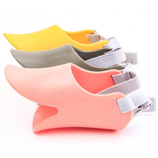 Dog Muzzle Humanized Design Stop Barking Duckbilled Shape Adjustable Dogs Anti-bite Mouth Cover